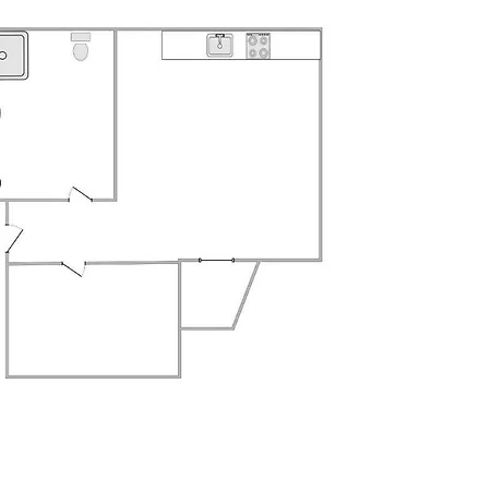 Modern And Bright In The Heart Of 公寓